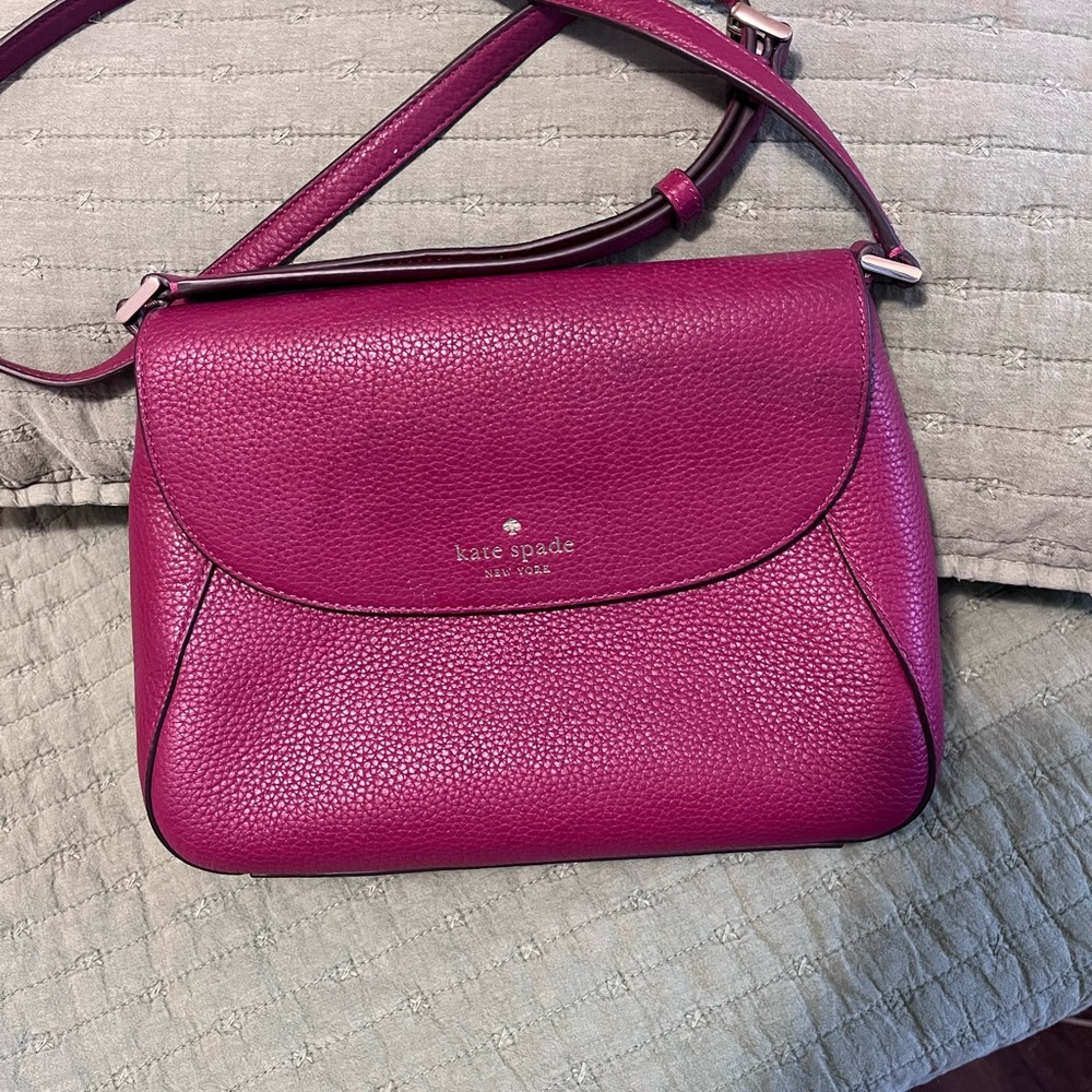 Kate Spade Fuchsia Crossbody Bag